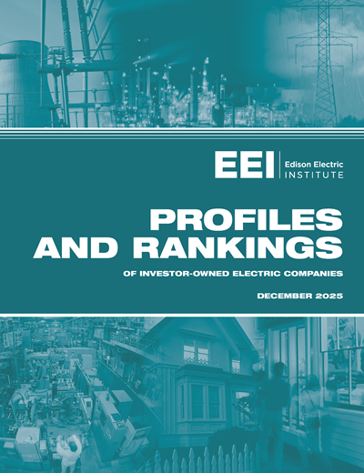 Profiles and Rankings of Investor-Owned Electric Companies - 2025